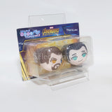 Thor Loki Avengers: Infinity War Omanjuu Niginigi Mascot Pair Vol.2 Ensky Shop Limited Key Ring [USED]