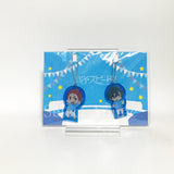 Shiina Asahi & Kirishima Ikuya Acrylic Keychain Set 2 Set High Speed! Free! Starting Days Iwatobi Junior High School Swimming Club Record Meeting Thank You Party Key Ring [USED]