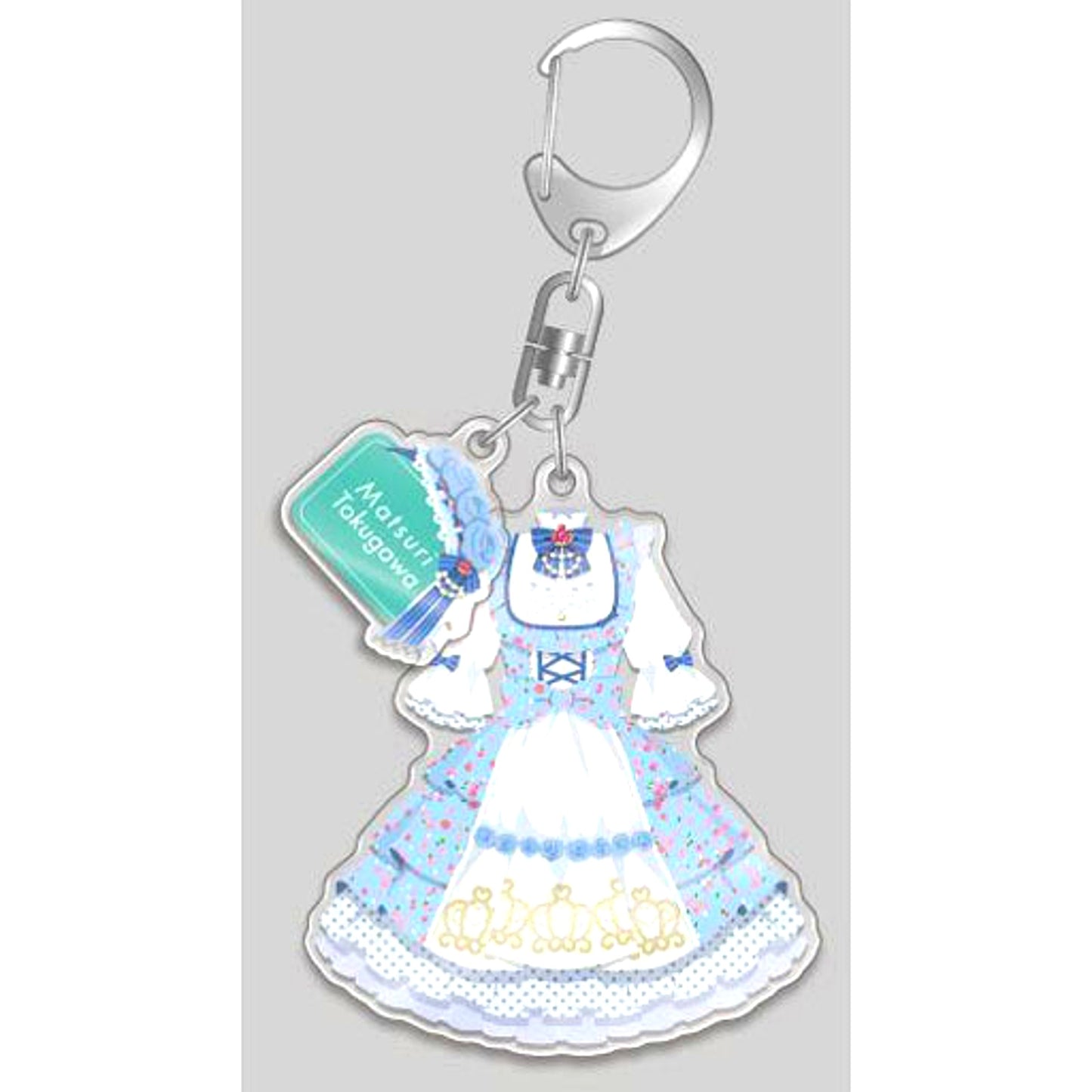 Matsuri Tokugawa The Idolm@ster Million Live! Costume Acrylic Keychain Flowering Tea Time ver. [USED]