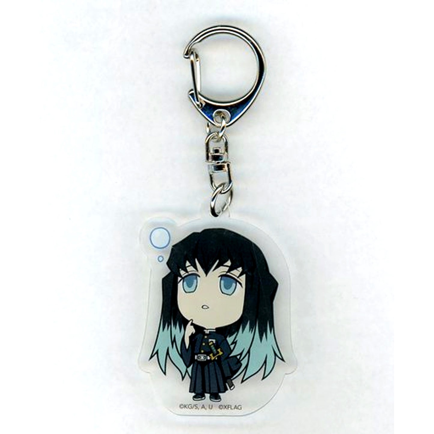 Muichiro Tokito Demon Slayer Acrylic Keychain Collection x Monster Strike XFLAG STORE Collabo Commemorative Cafe [USED]