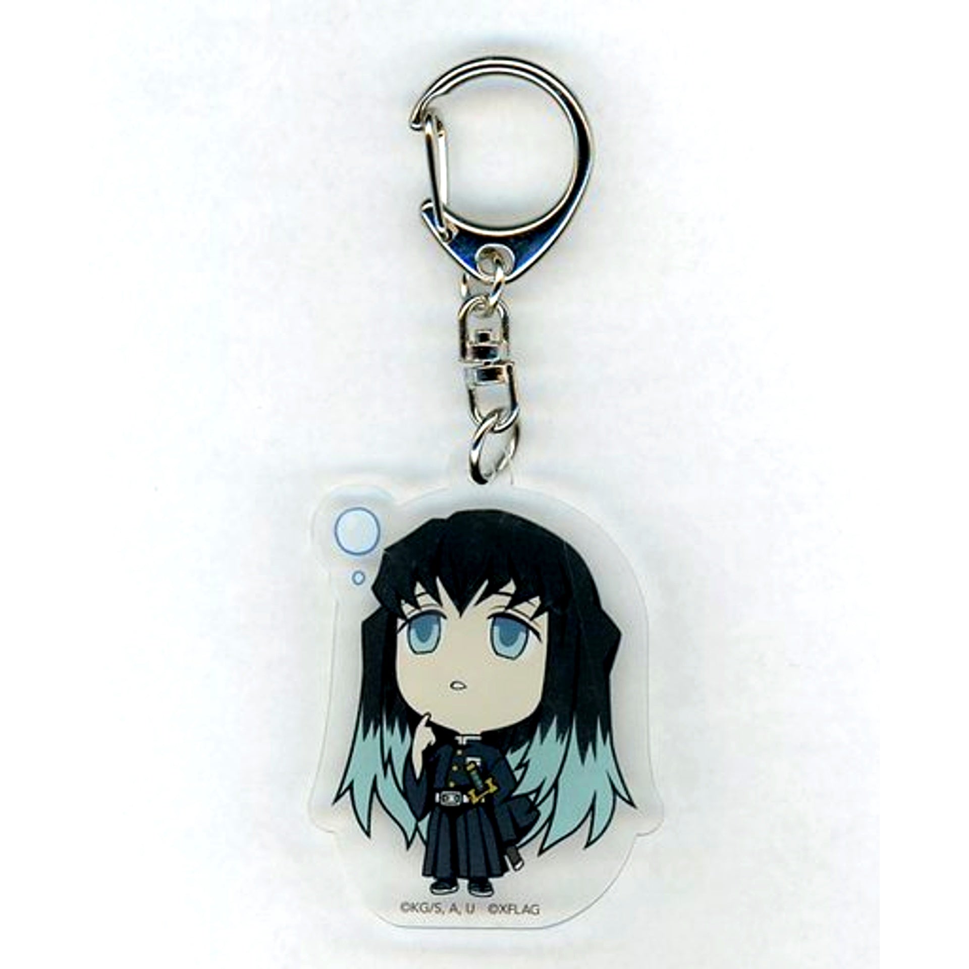 Muichiro Tokito Demon Slayer Acrylic Keychain Collection x Monster Strike XFLAG STORE Collabo Commemorative Cafe [USED]