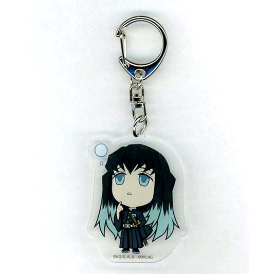 Muichiro Tokito Demon Slayer Acrylic Keychain Collection x Monster Strike XFLAG STORE Collabo Commemorative Cafe [USED]