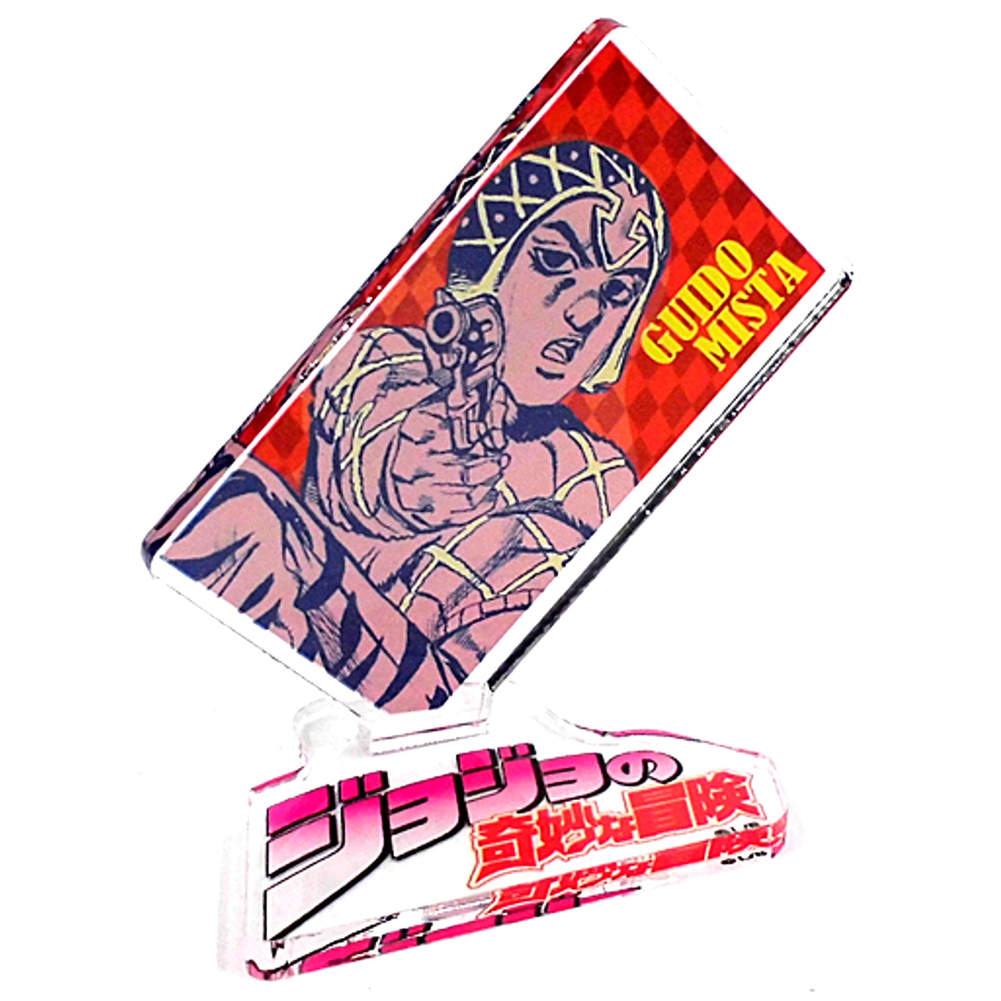Guido Mista Acrylic Character Collection JoJo's Bizarre Adventure Part 5 Golden Wind Jump Characters Store Goods [USED]