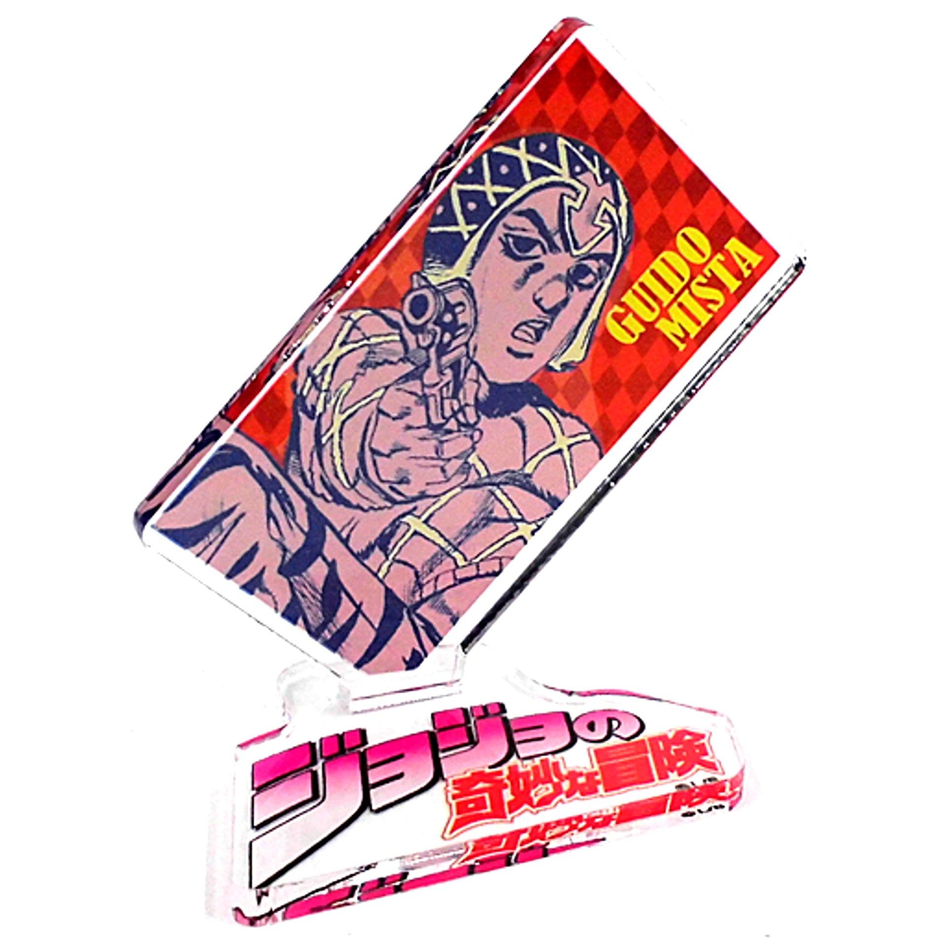 Guido Mista Acrylic Character Collection JoJo's Bizarre Adventure Part 5 Golden Wind Jump Characters Store Goods [USED]