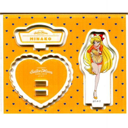 Minako Aino Sailor Moon Acrylic Stand Sailor Moon Cafe 2019 in BOX CAFE [USED]