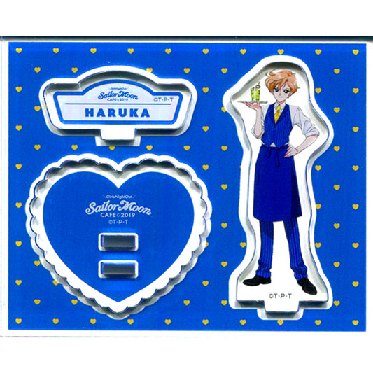 Haruka Tenoh Sailor Moon Acrylic Stand Sailor Moon Cafe 2019 in BOX CAFE [USED]
