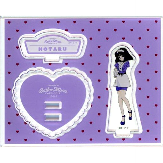 Hotaru Tomoe Sailor Moon Acrylic Stand Sailor Moon Cafe 2019 in BOX CAFE [USED]