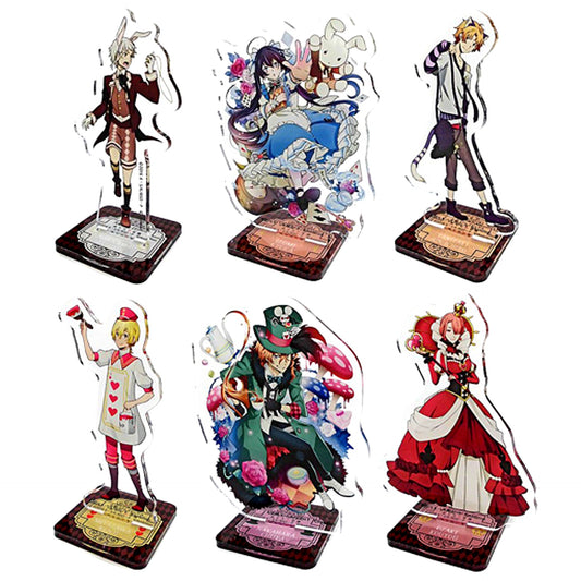 Set of 6 Alice Ver. Bungo Stray Dogs Tales of the Lost Big Acrylic Stand Collection [USED]
