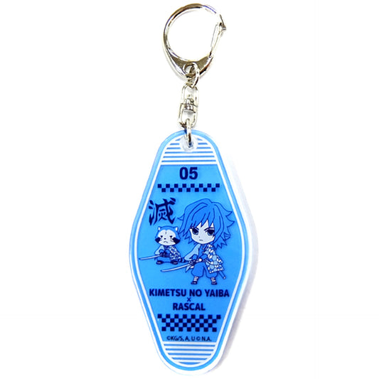 Giyu Tomioka Demon Slayer: Kimetsu no Yaiba x Rascal Motel Keychain [USED]