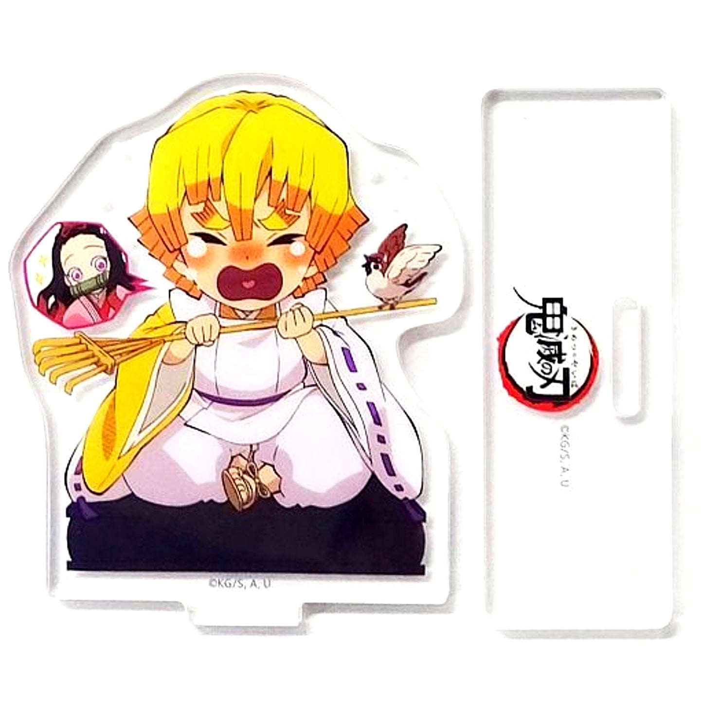 Zenitsu Agatsuma Demon Slayer Hinamatsuri Event Newly Drawn Random Acrylic Stand A [USED]
