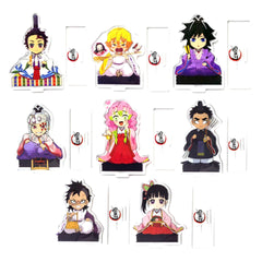 Demon Slayer: Kimetsu no Yaiba Tanjiro Kamado & Others All 8 Types Set Original Illustration Random Acrylic Stand A Hinamatsuri Event Limited Acrylic Stands [USED]