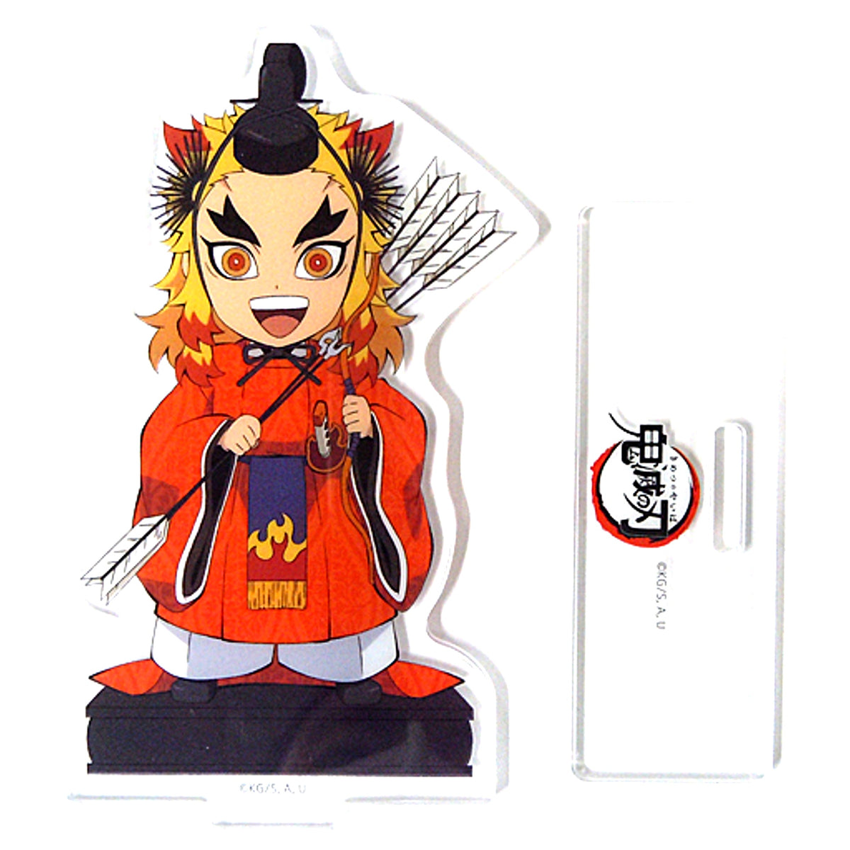 Kyojuro Rengoku B Demon Slayer Illustration Random Acrylic Stand Hinamatsuri Event [USED]