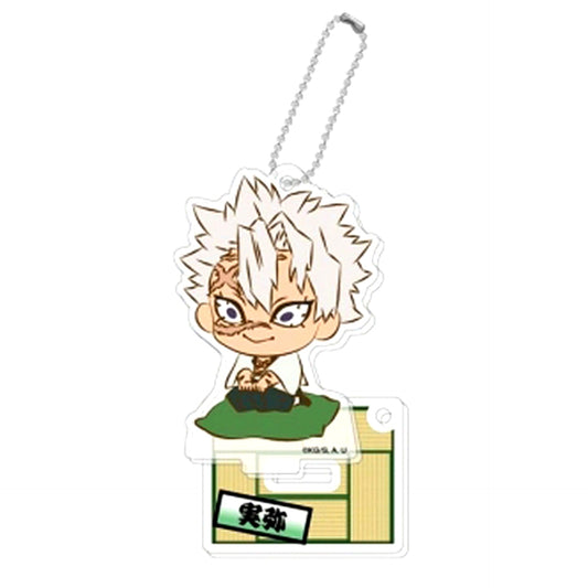 Sanemi Shinazugawa B Demon Slayer Petit Zabu Stand Mini Acrylic Keychain [USED]