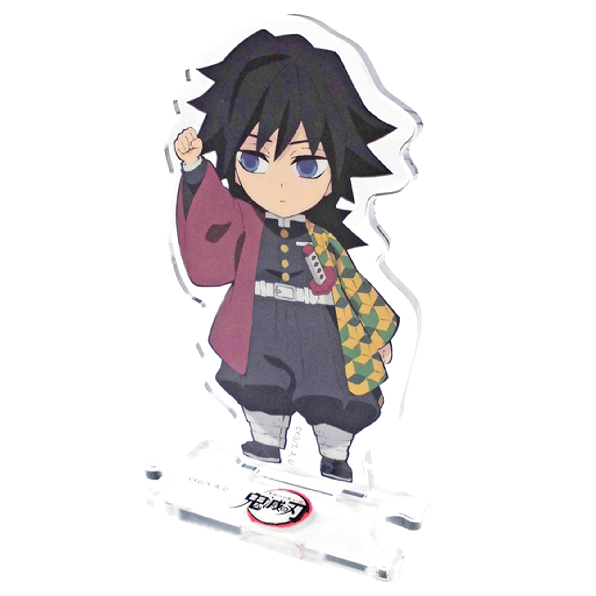 Giyu Tomioka - Right Hand Raised Demon Slayer Character Picture Scroll Cafe in ufotable Cafe Connecting Random Acrylic Stand 2nd Term [USED]
