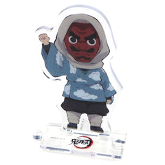 Demon Slayer: Kimetsu no Yaiba Sakonji Urokodaki Connected Random Acrylic Stand Season 2 Character Emaki Cafe in ufotable Cafe Acrylic Stands [USED]