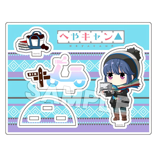 Rin Shima Nendoroid Plus Acrylic Stand Room Camp [USED]