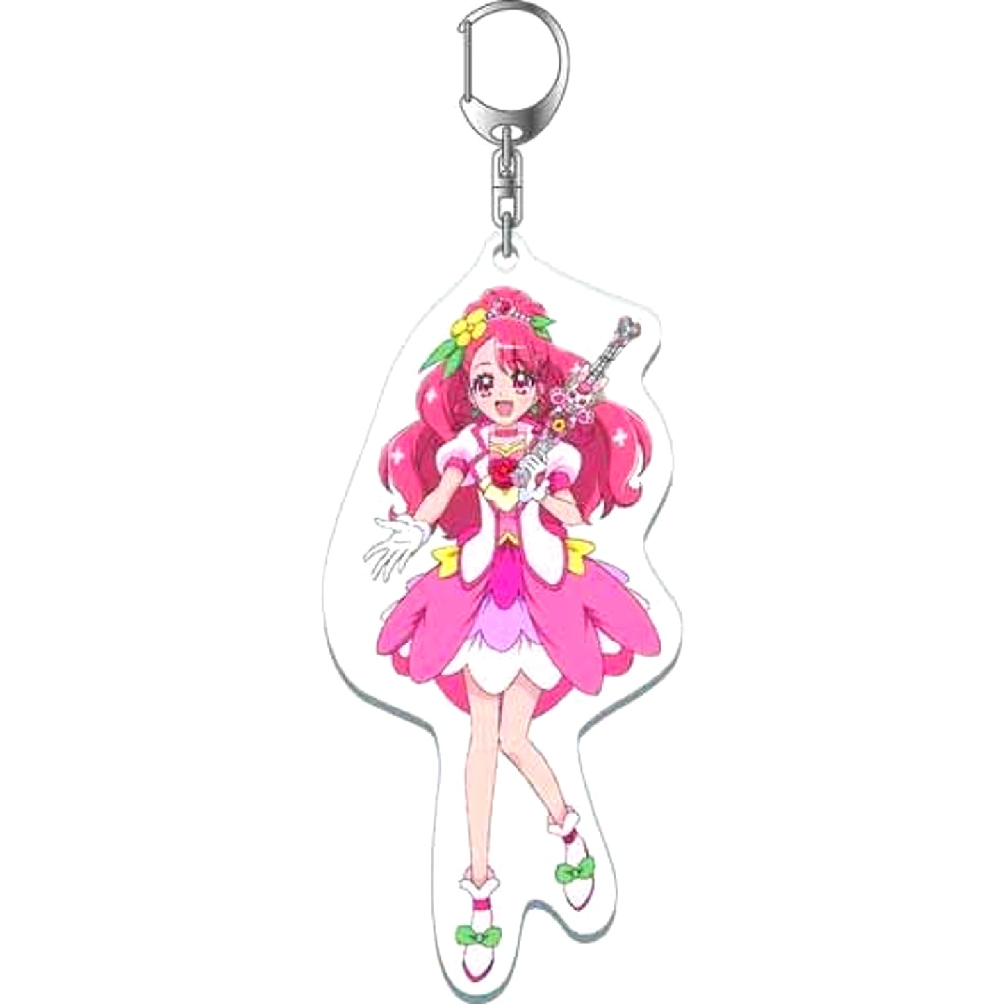 Cure Grace Healin' Good Precure Changing Acrylic Keychain [USED]