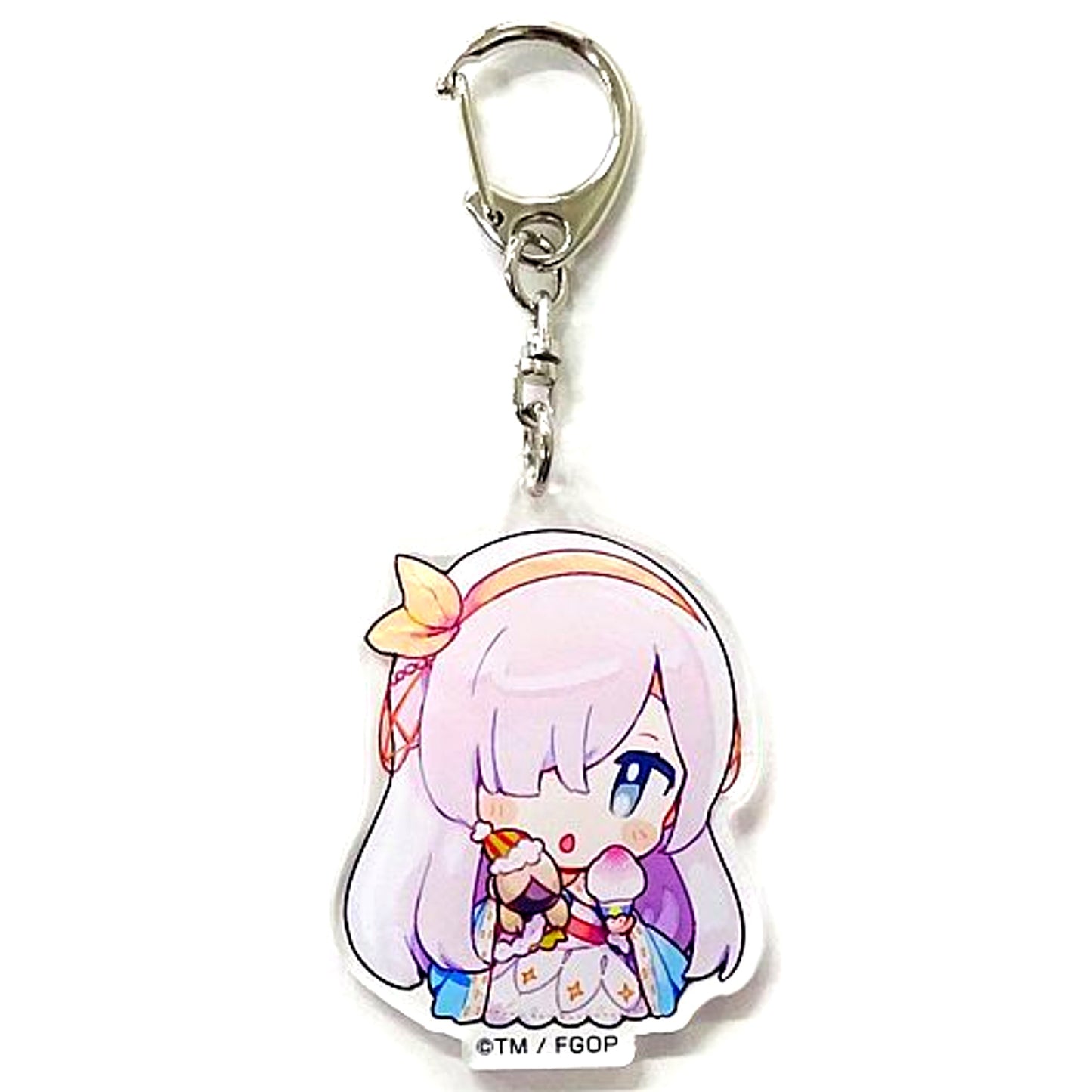 Caster Anastasia Fate/Grand Order Chaldea Park Caravan 2019-2020 Namie Drawn Mini Character Acrylic Charm [USED]