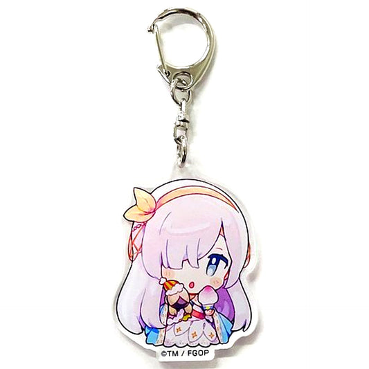Caster Anastasia Fate/Grand Order Chaldea Park Caravan 2019-2020 Namie Drawn Mini Character Acrylic Charm [USED]