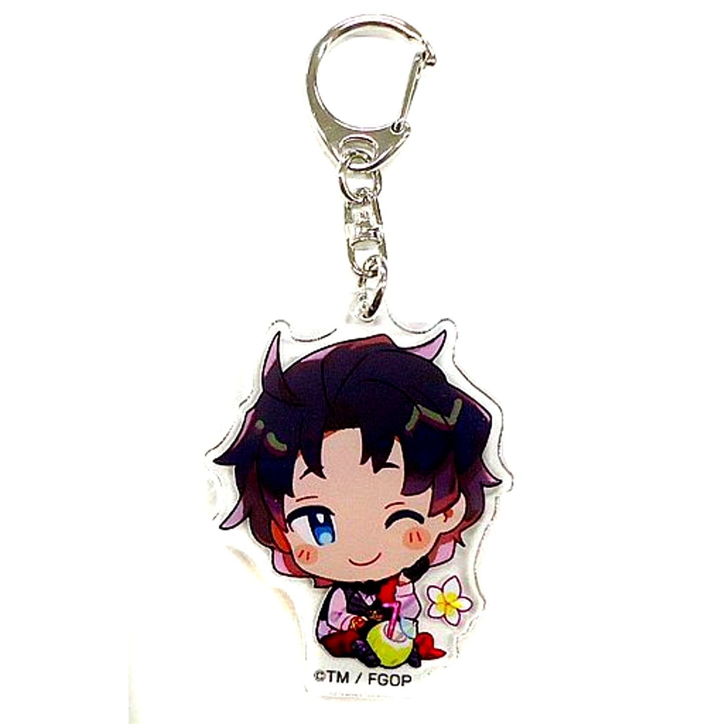 Rider Bartholomew Roberts Namie Illustration Mini Character Acrylic Charm Fate/Grand Order Chaldea Park Caravan 2019-2020 [USED]