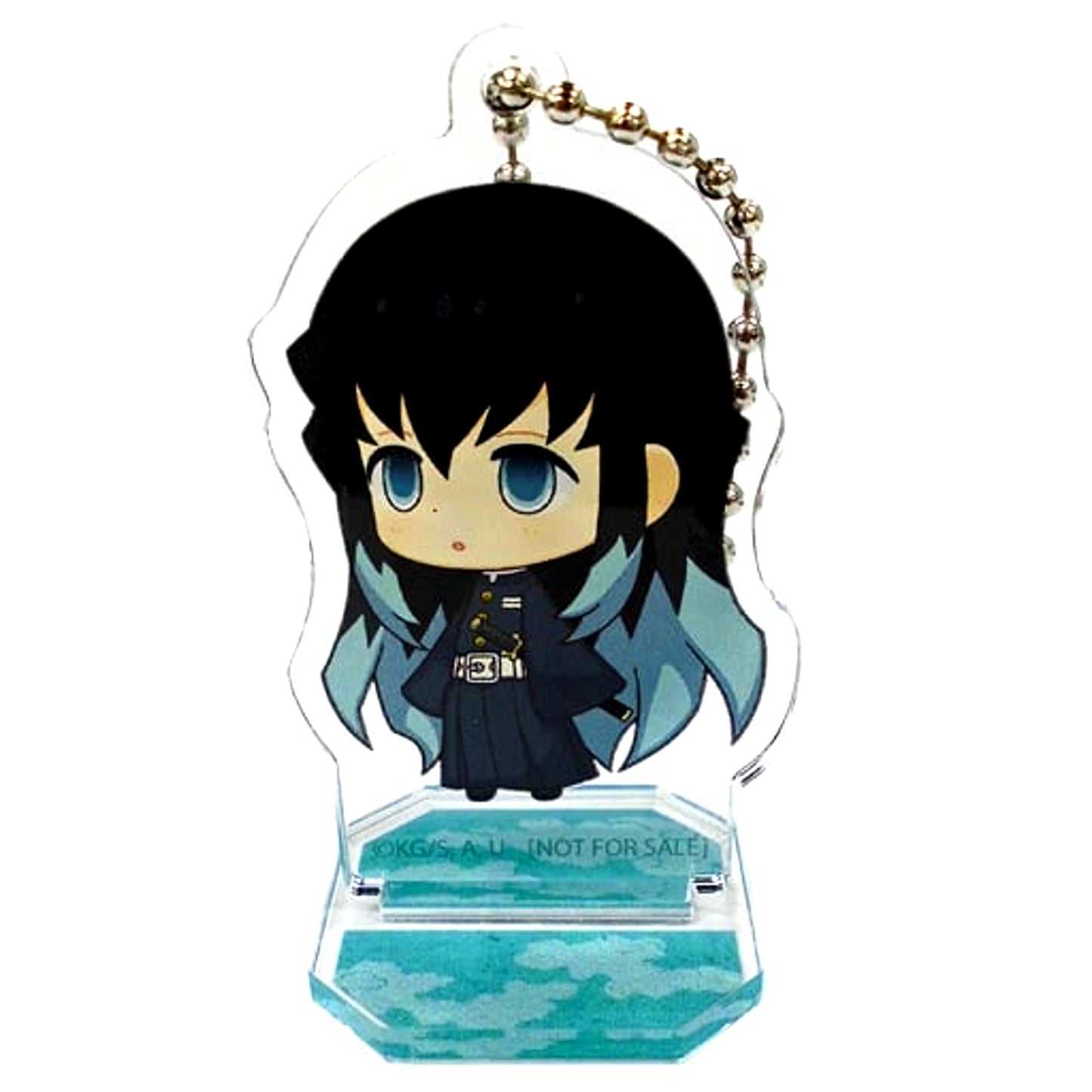 Muichiro Tokito Demon Slayer Kimetsu no Yaiba Acrylic Stand Ball Chain Animate Point Exchange Prize [USED]