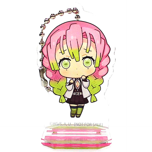 Mitsuri Kanroji Demon Slayer Kimetsu no Yaiba Acrylic Stand Ball Chain Animate Point Exchange Prize [USED]