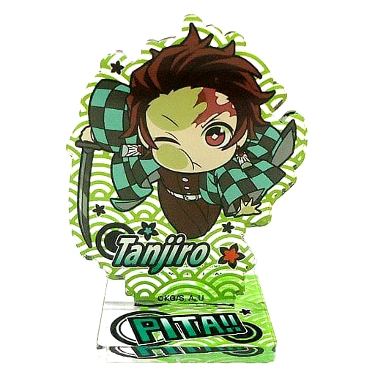 Demon Slayer: Kimetsu no Yaiba Tanjiro Kamado Pita! Deforme Acrylic Stand Acrylic Stands [USED]