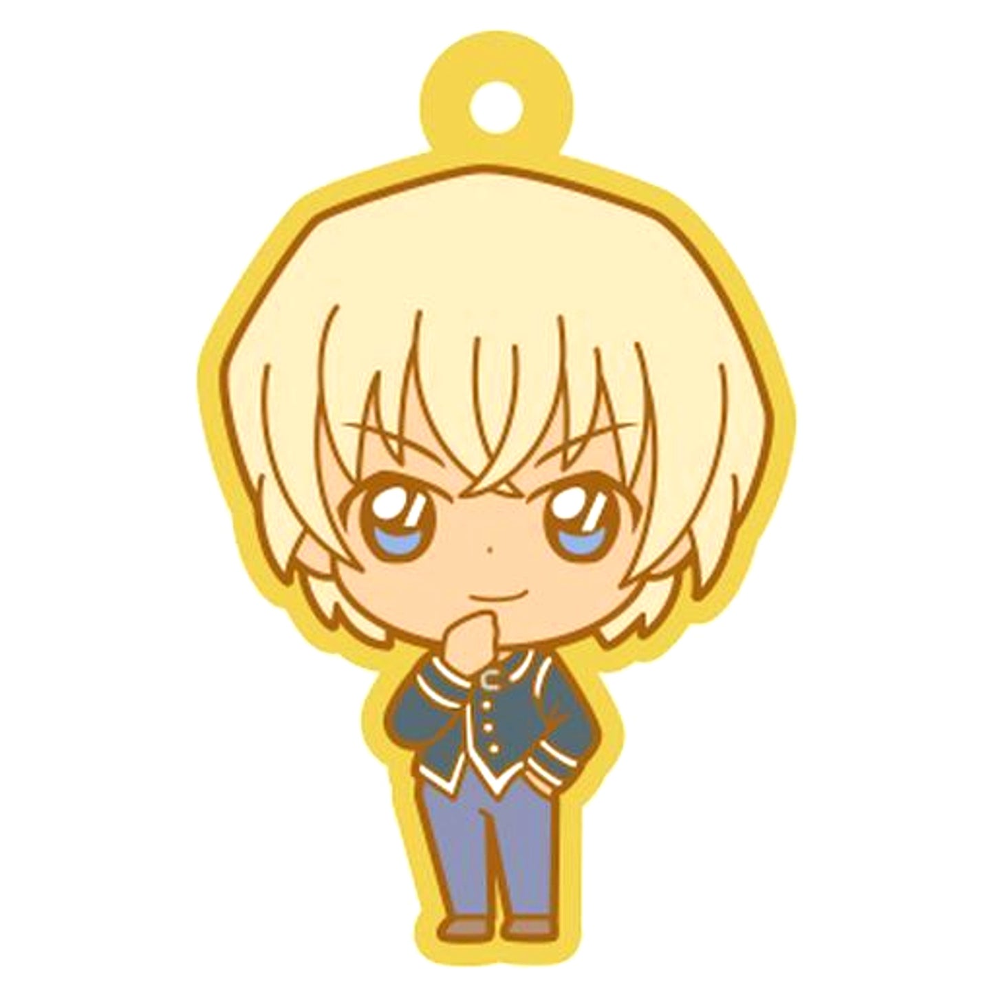 Toru Amuro Detective Conan Ponipo Trading Rubber Strap Vol.1 [USED]