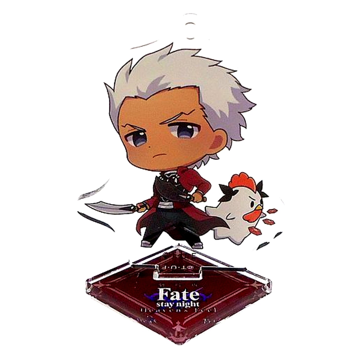 Archer Fate/stay night Heaven's Feel III.spring song x Lawson Mini Acrylic Stand Mascot [USED]