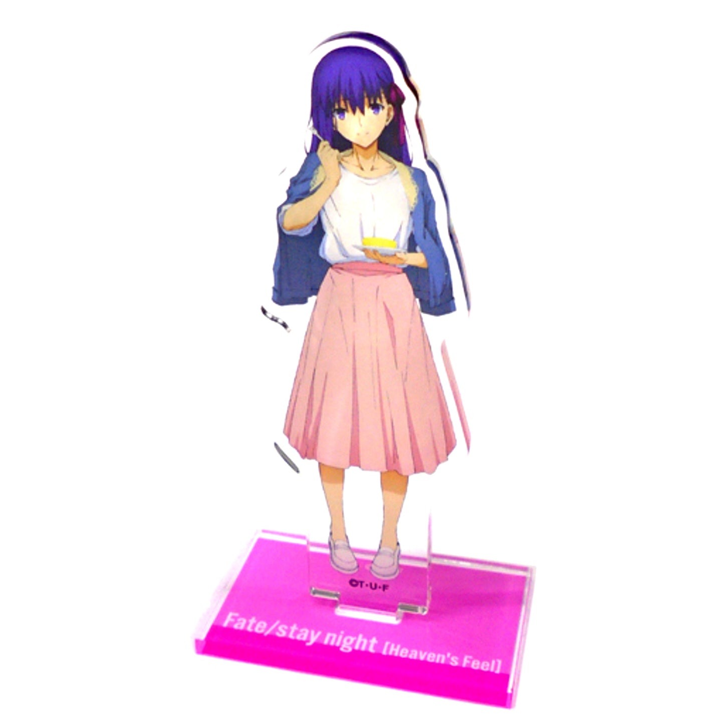 Sakura Matou Acrylic Stand Fate/stay night Heaven's Feel III. spring song Lawson [USED]