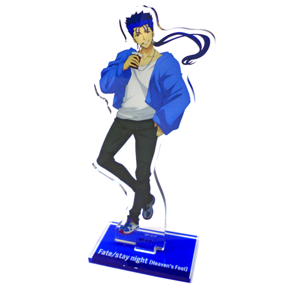 Lancer Theatrical Edition Fate/stay night Heaven's Feel III. spring song Acrylic Stand x Lawson [USED]