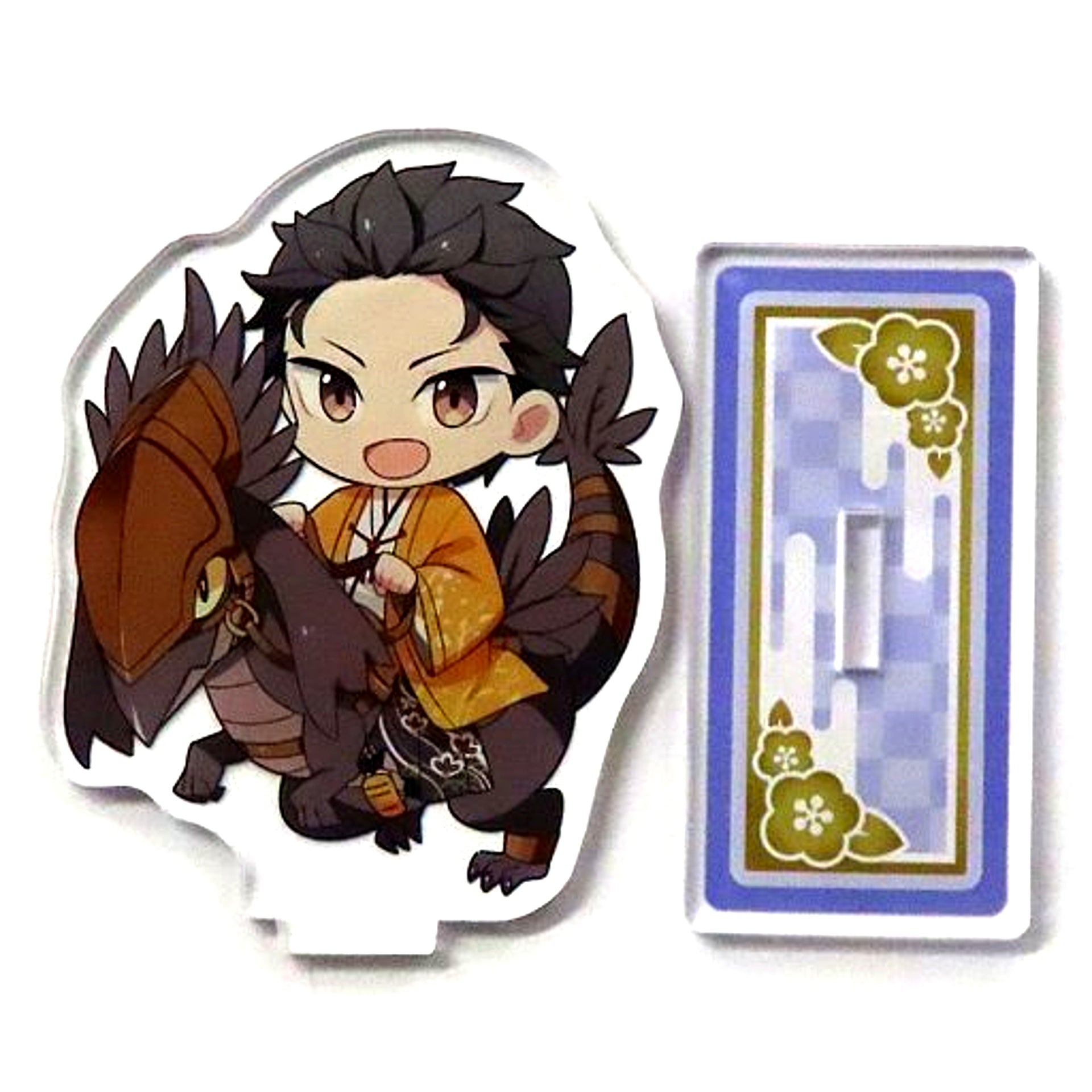 Subaru Natsuki Kimono & School Uniform Ver. Acrylic Mini Stand Re:ZERO -Starting Life in Another World- Sega Limited [USED]