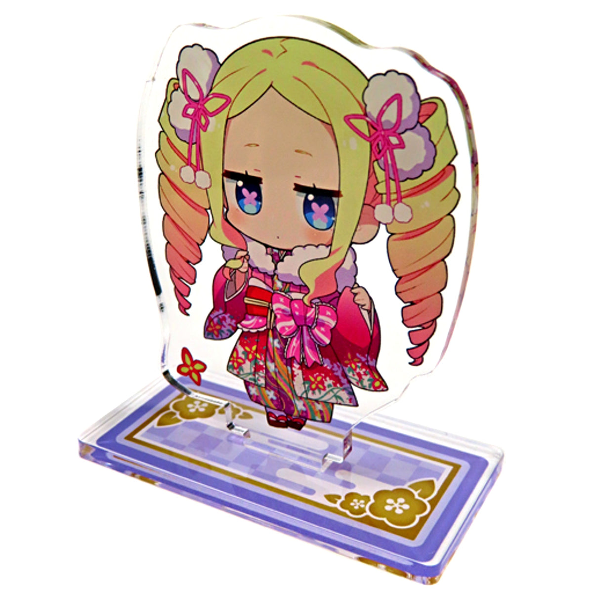 Beatrice Kimono & Uniform Ver. Acrylic Mini Stand Re:Zero - Starting Life in Another World Sega Limited [USED]