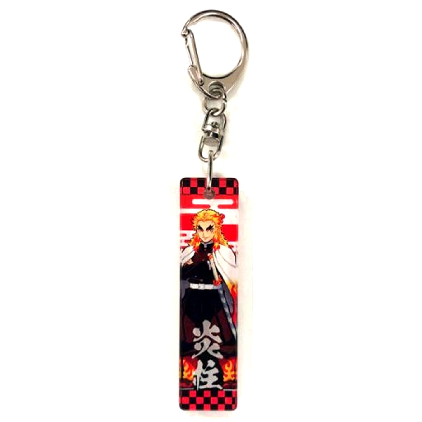 Kyojuro Rengoku Demon Slayer Kimetsu no Yaiba Stick Keychain [USED]