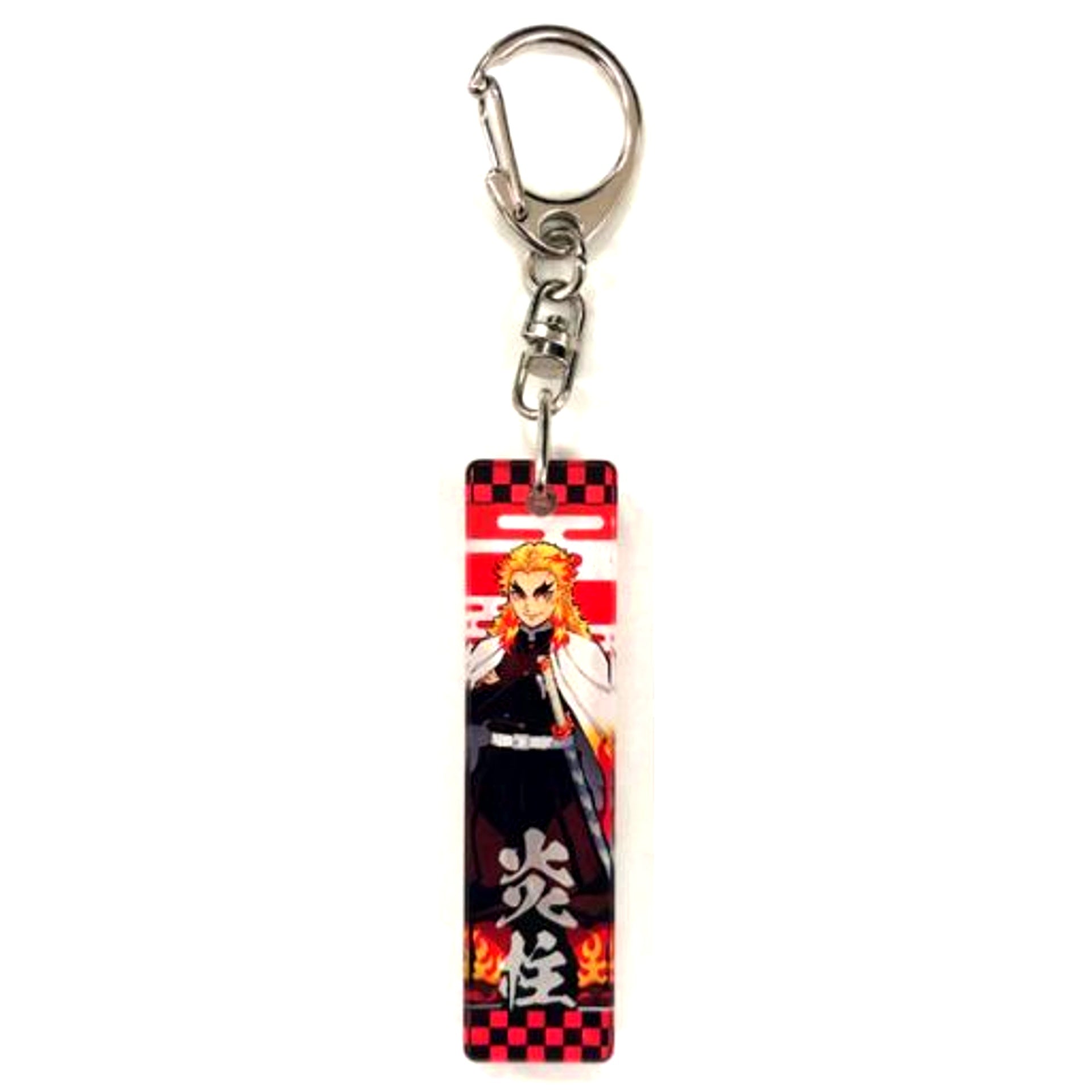 Kyojuro Rengoku Demon Slayer Kimetsu no Yaiba Stick Keychain [USED]