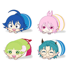 Welcome to Demon School! Iruma kun Iruma Suzuki & Others Mochikororin Plush Mascot All 4 Types Set Plush [USED]