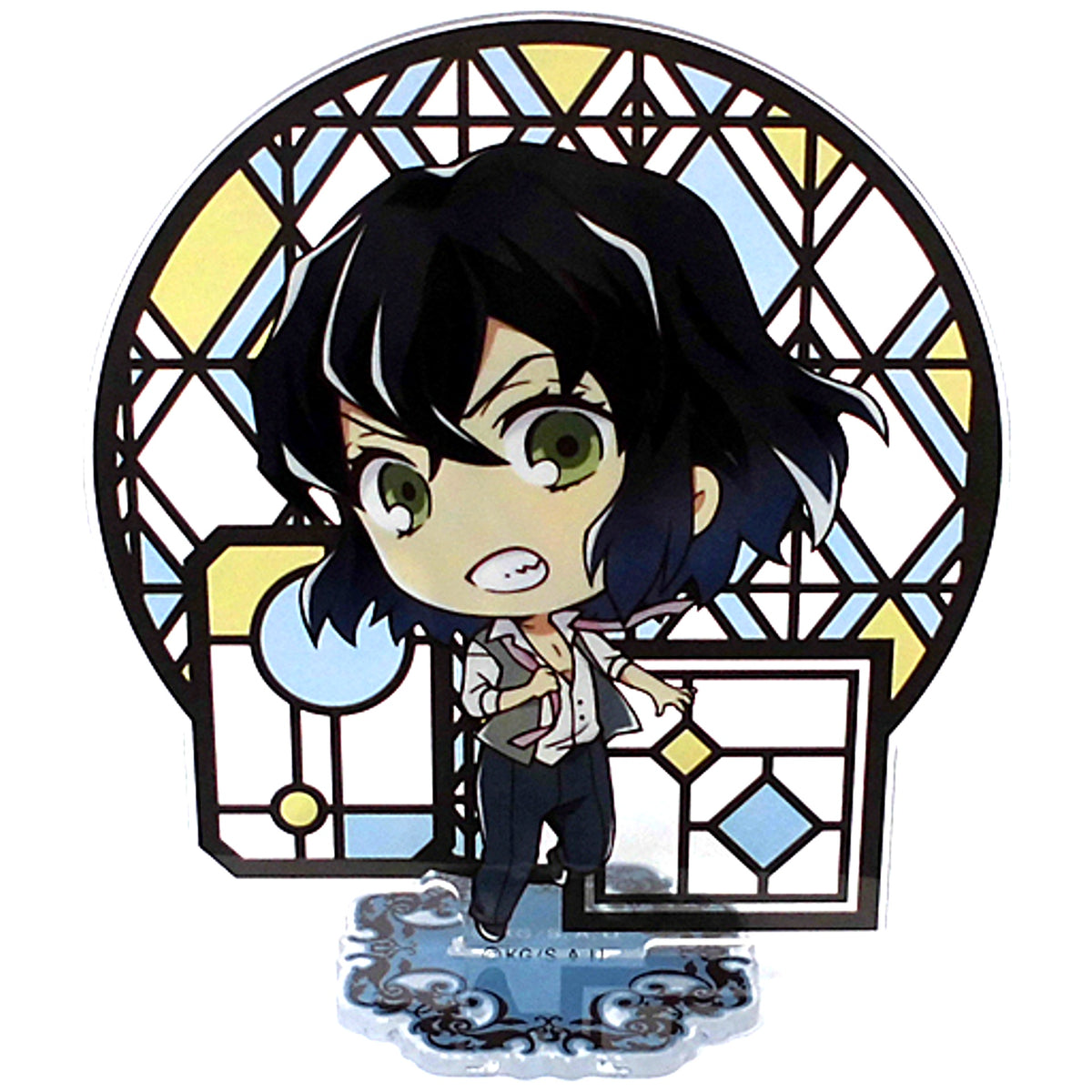 Inosuke Hashibira Demon Slayer: Kimetsu no Yaiba Kimetsu Modern Acrylic Stand Fujiiro Shopping Street amiami Street in Akihabara [USED]