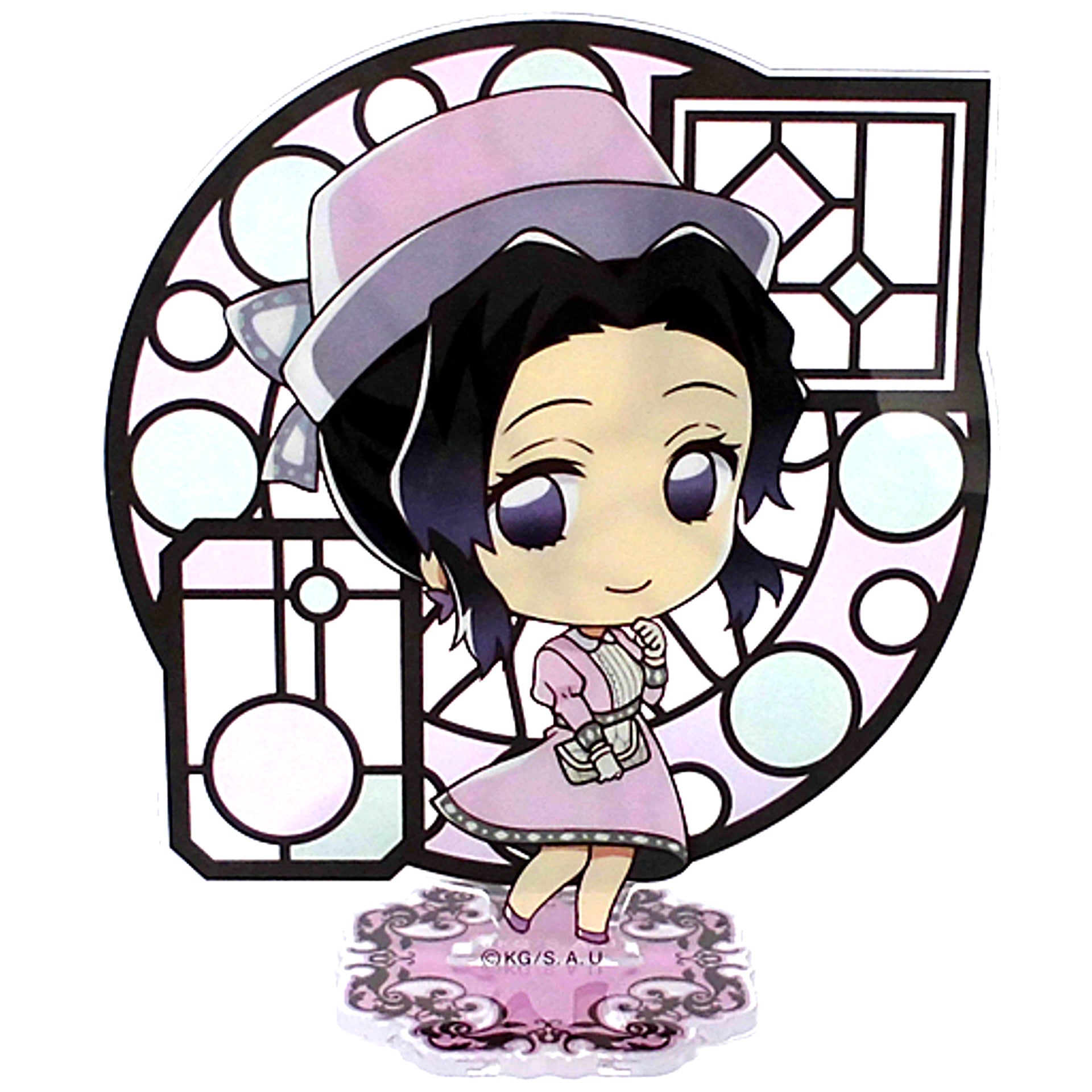 Shinobu Kocho Kimetsu Modern Acrylic Stand Demon Slayer: Kimetsu no Yaiba Wisteria Shopping Street - AmiAmi Street - in Akihabara [USED]