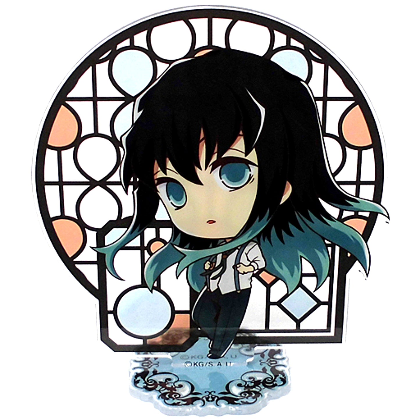 Muichiro Tokito Kimetsu Modern Acrylic Stand Demon Slayer: Kimetsu no Yaiba Fujiiro Shopping Street AmiAmi Street in Akihabara [USED]