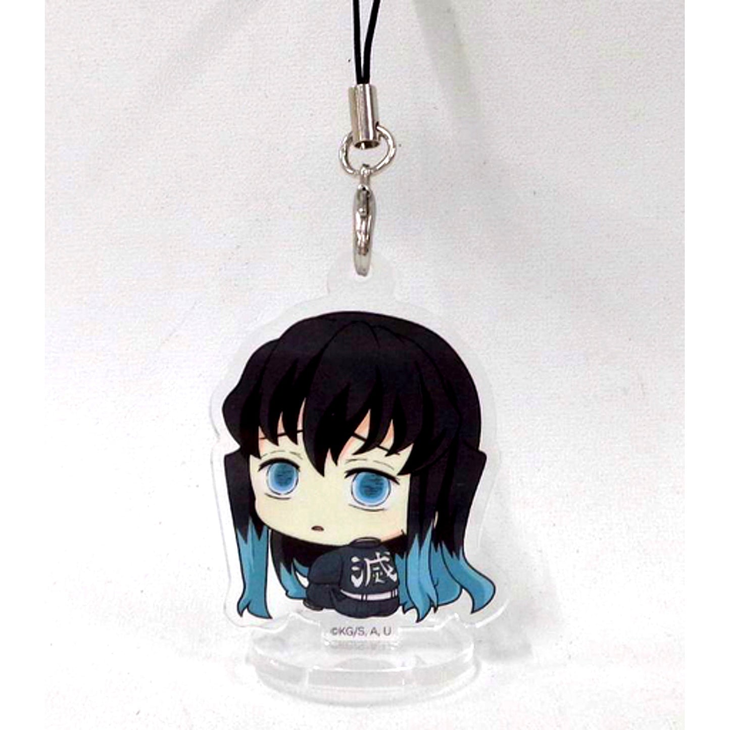 Muichiro Tokito Demon Slayer Kimetsu no Yaiba Fuji-iro Shopping Street Akihabara Bocchi-kun Acrylic Stand Charm [USED]