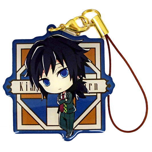 Giyu Tomioka Demon Slayer Kimetsu no Yaiba Fujiiro Shotengai AmiAmi Dori Kimetsu Modern Trading Metal Charm [USED]