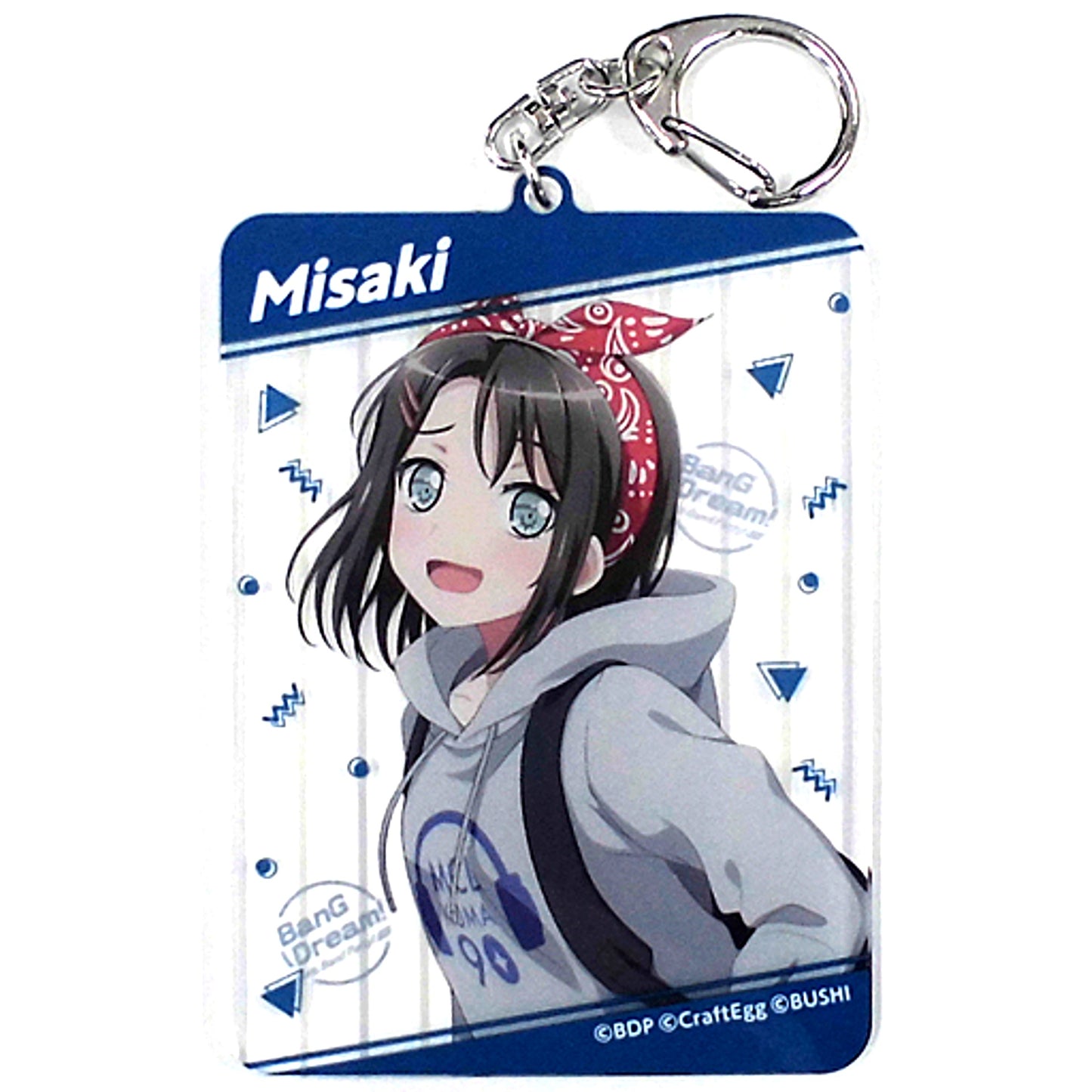 Misaki Okusawa BanG Dream! Girls Band Party! Trading Acrylic Keychain WEGO ver. vol.1 BanG Dream! Girls Band Party! x WEGO 3rd [USED]
