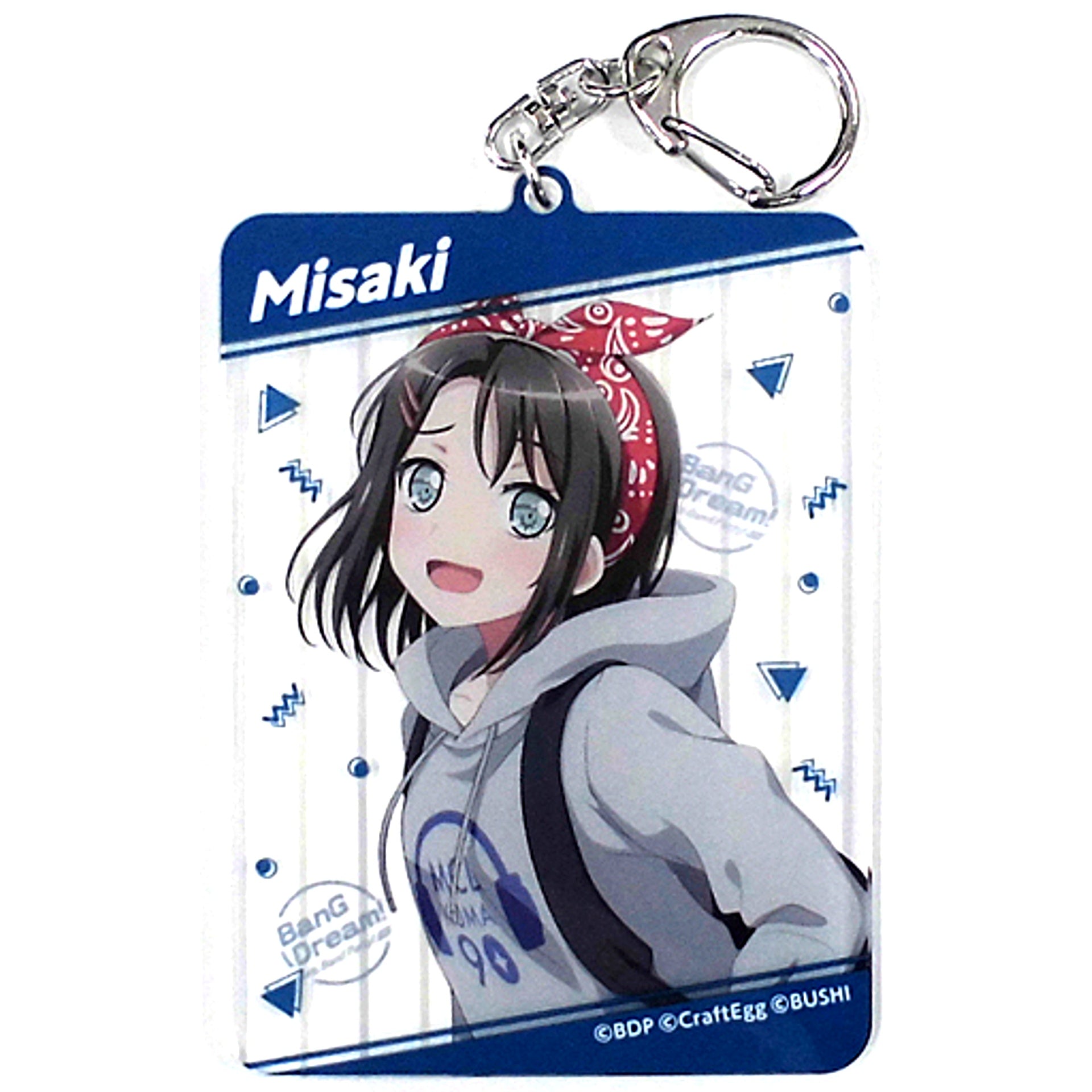 Misaki Okusawa BanG Dream! Girls Band Party! Trading Acrylic Keychain WEGO ver. vol.1 BanG Dream! Girls Band Party! x WEGO 3rd [USED]