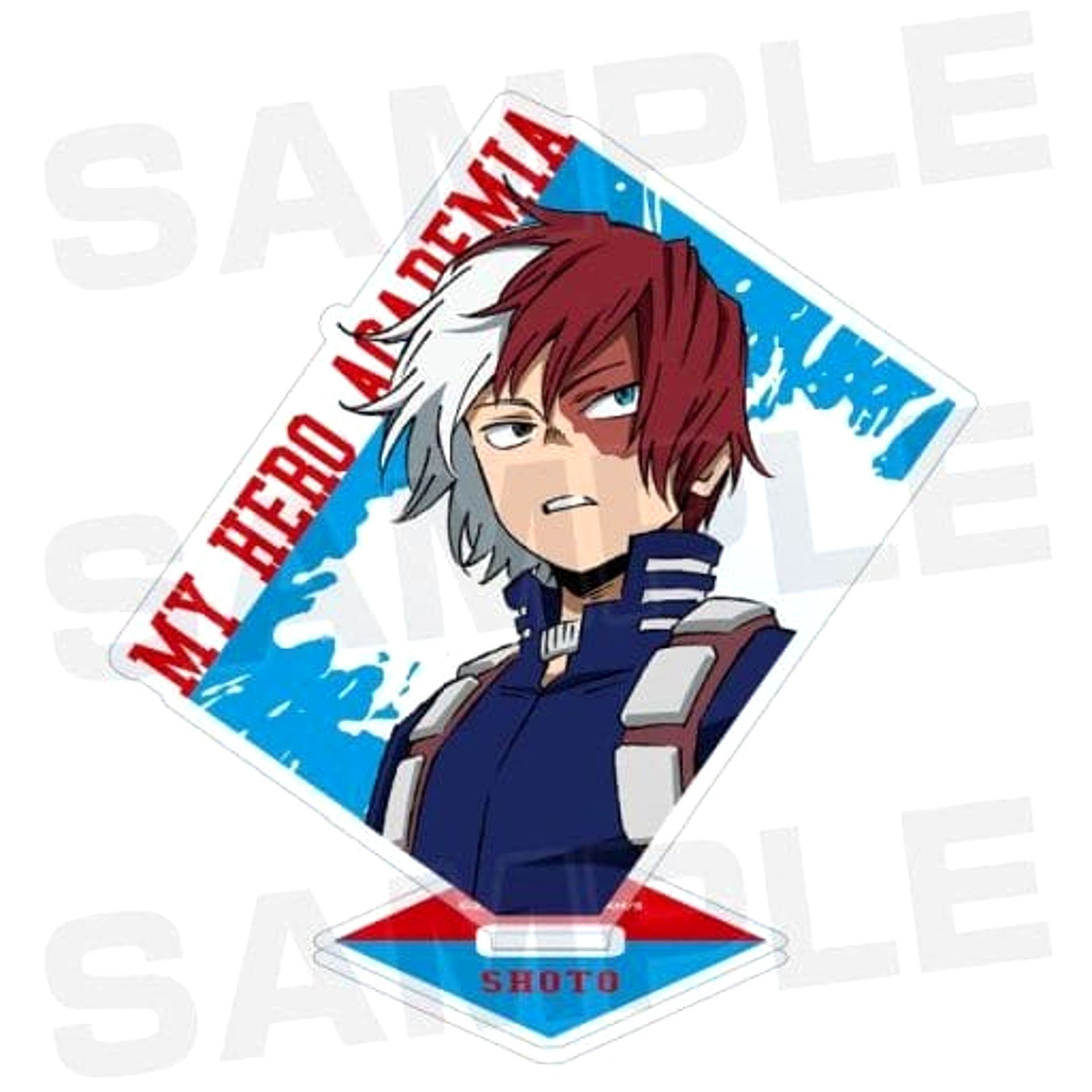 My Hero Academia THE MOVIE: Heroes: Rising Shoto Todoroki A Original Illustration Trading Acrylic Stand Acrylic Stands [USED]