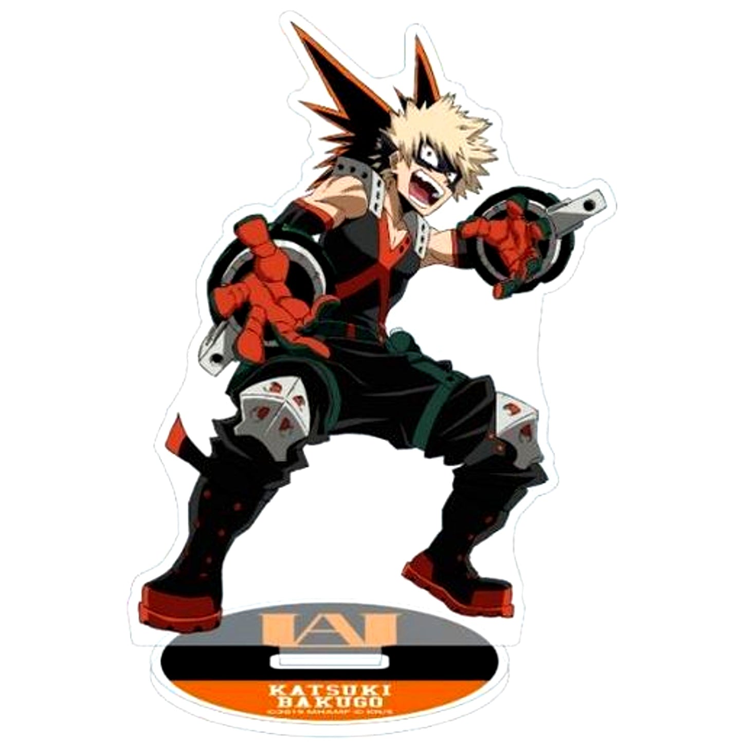 Katsuki Bakugo Newly Drawn Illustration Acrylic Stand My Hero Academia THE MOVIE Heroes: Rising [USED]