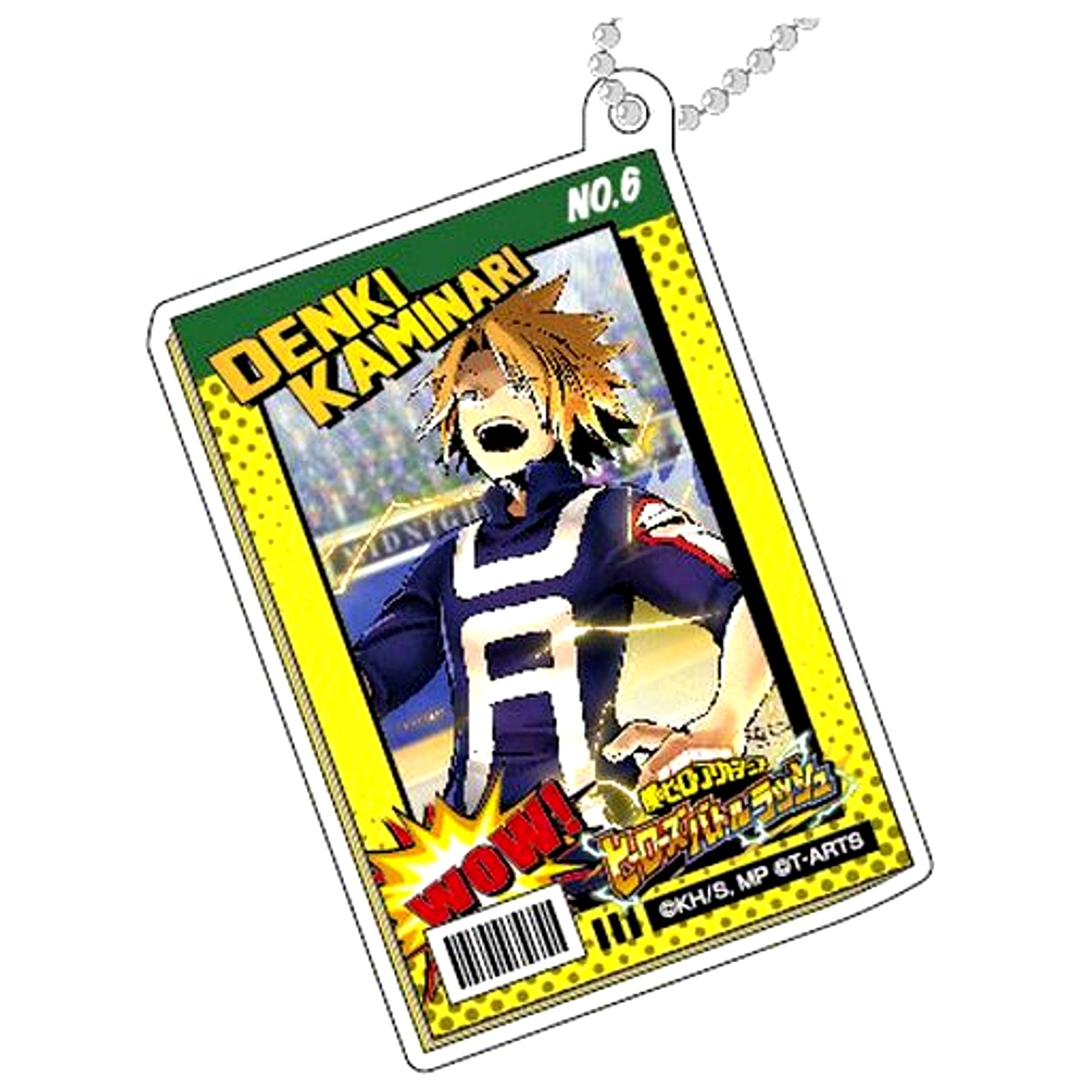 Denki Kaminari My Hero Academia Heroes Battle Rush Decofla Acrylic Keychain B BOX [USED]