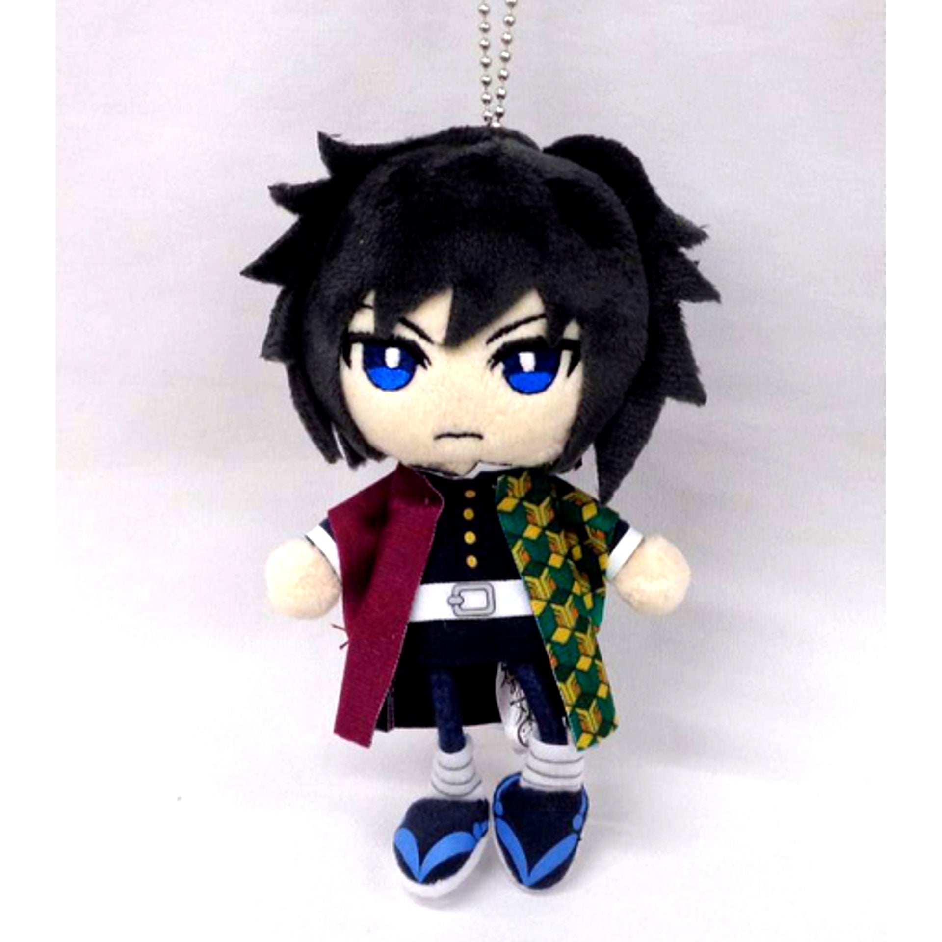 Giyu Tomioka Demon Slayer Kimetsu no Yaiba Zen Shuchu Exhibition Puppet Charm [USED]