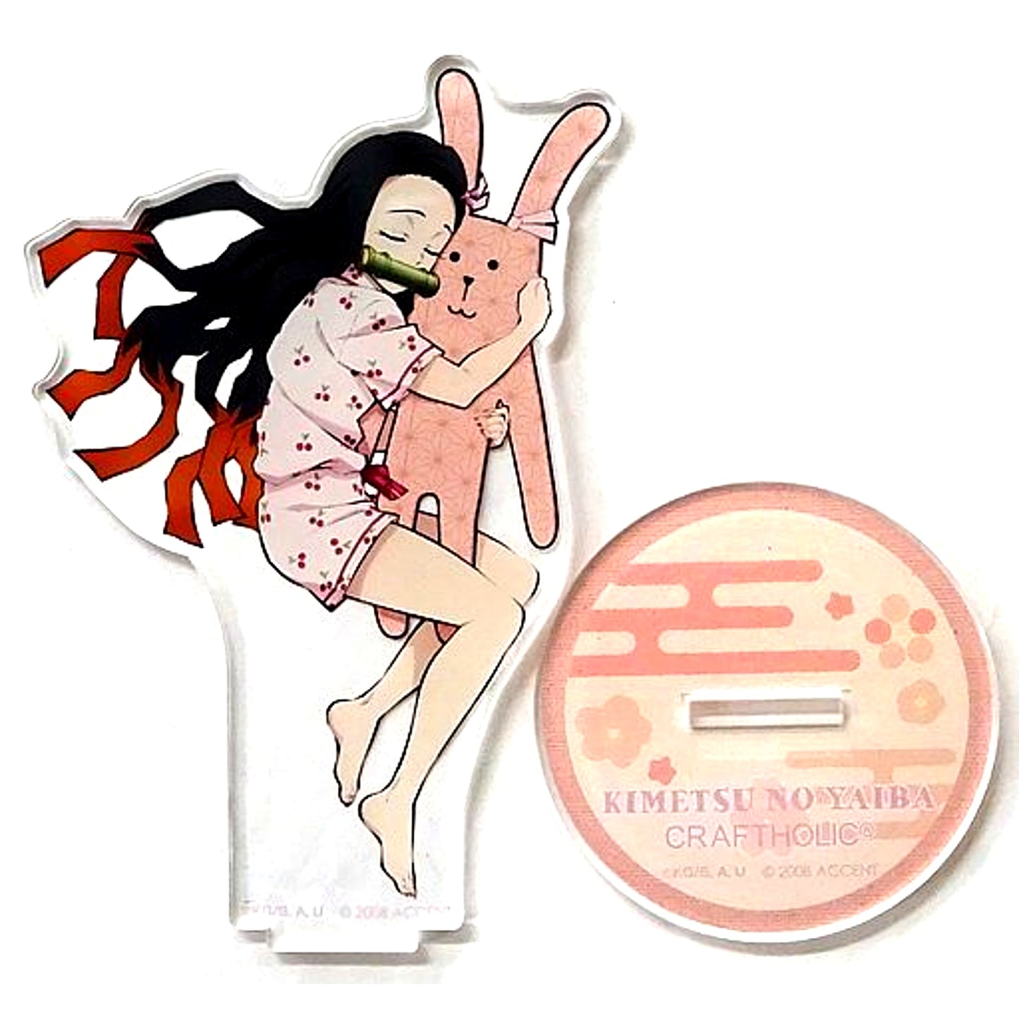 Nezuko Kamado Demon Slayer Kimetsu no Yaiba CRAFTHOLIC Acrylic Mascot [USED]