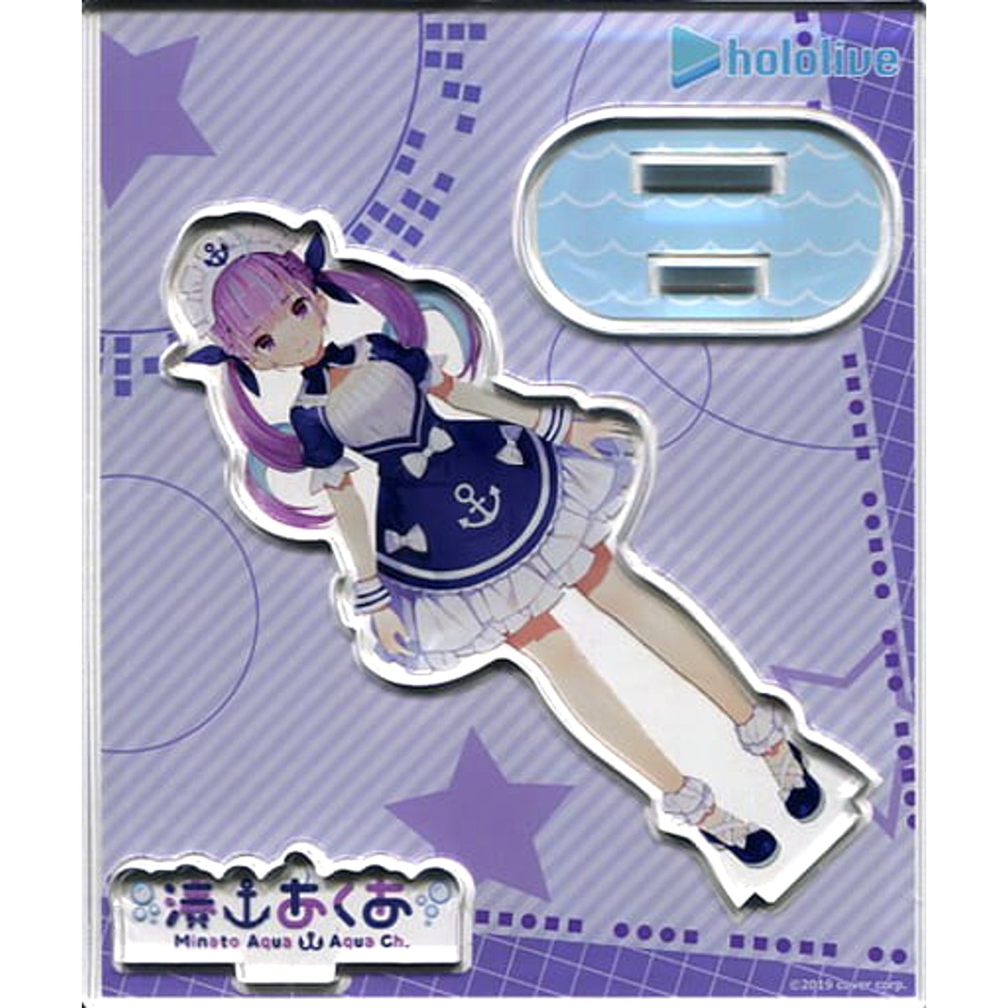 VTuber Hololive Minato Aqua Acrylic Stand Pop-Up Store Spring Sora Festival at Akihabara Gamers Main Store Exclusive Acrylic Stands [USED]