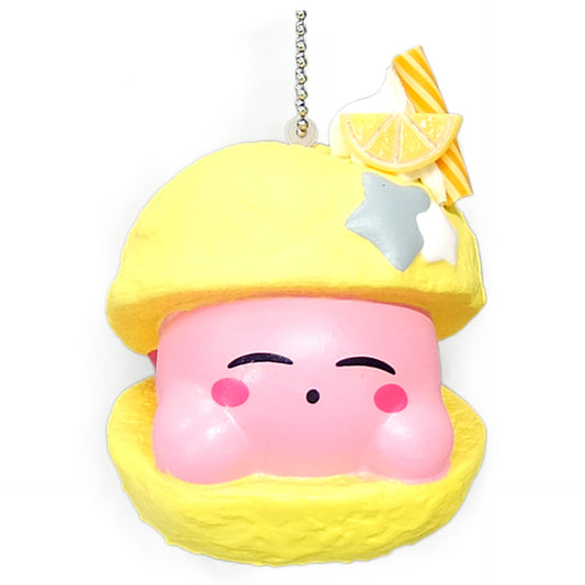Kirby Kirby Lemon Cream Puff Squeeze Mollyfantasy PALO Limited Keychains [USED]